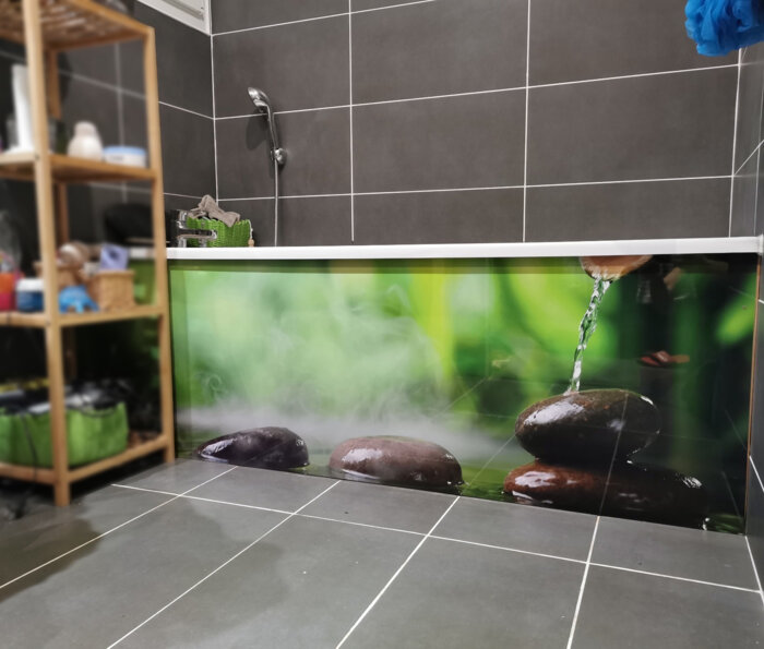 Pose - Tablier de bain personnalisée